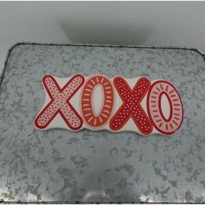 Happy Everything Coton Colors XOXO Large Attachment Red Pink Valentine
